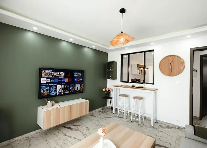 Apartamento Royale Lumineux Jacuzzi Parking Privé